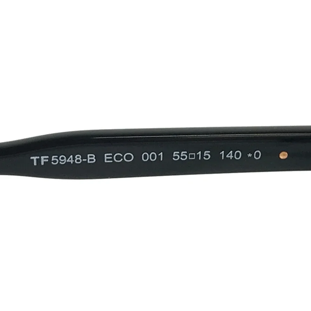 Tom Ford Eyeglasses Frames TF5948-B ECO 001 Black Butterfly Full Rim 55-15-140